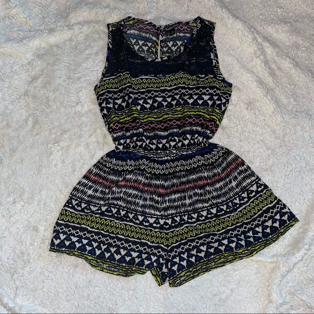 Fashion Web Romper